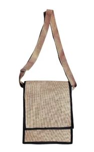 Natural Jute Office Side Bag for Men